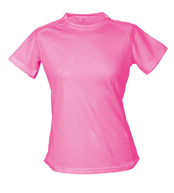 abbigliamento nautico donna T-shirt donna manica corta girocollo, 100% polyestere