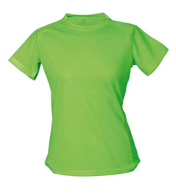 abbigliamento nautico donna T-shirt donna manica corta girocollo, 100% polyestere