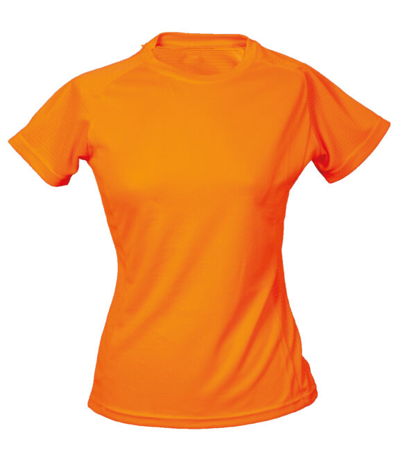 abbigliamento nautico donna T-shirt donna manica corta girocollo, 100% polyestere