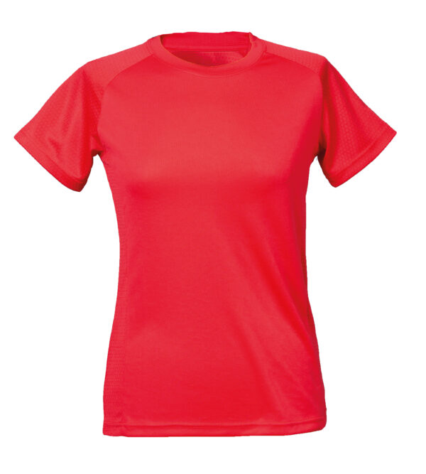 abbigliamento nautico donna T-shirt donna manica corta girocollo, 100% polyestere