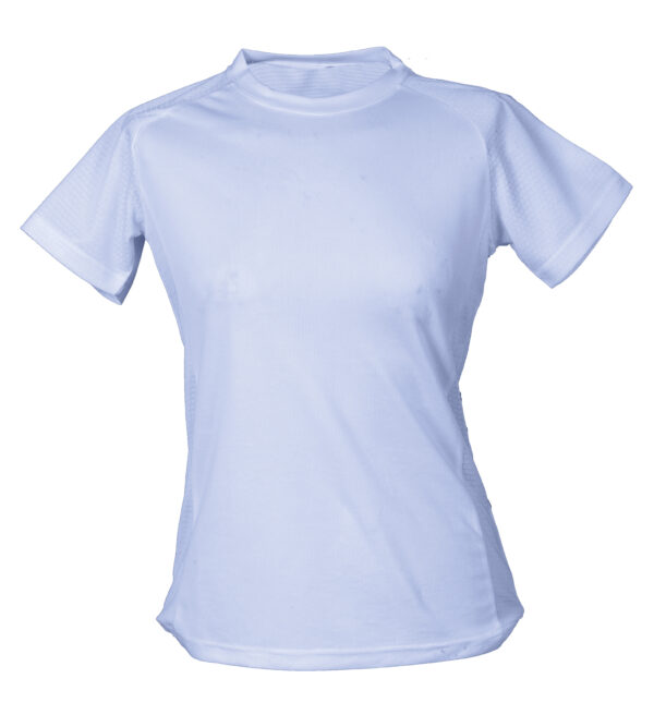 abbigliamento nautico donna T-shirt donna manica corta girocollo, 100% polyestere